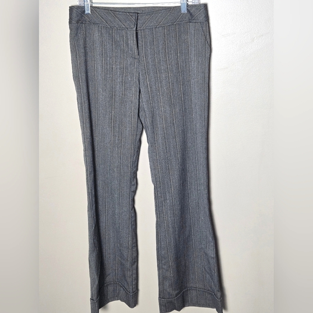Vintage Y2K Joe‎ Benbasset Pinstripe Soft Grunge Alt Girk Flare Leg Pants